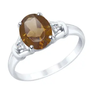 Кольцо Sokolov и Diamant серебро 92011786 (Sokolov и Diamant, Россия)