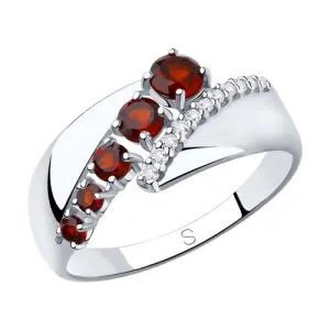 Кольцо Sokolov и Diamant серебро 92011815 (Sokolov и Diamant, Россия)
