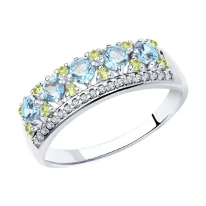 Кольцо Sokolov и Diamant серебро 92012018 (Sokolov и Diamant, Россия)