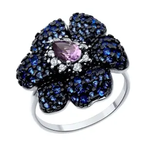 Кольцо Sokolov и Diamant серебро 92014519 (Sokolov и Diamant, Россия)