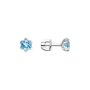Серьги Sokolov и Diamant серебро 92020039 (Sokolov и Diamant, Россия)