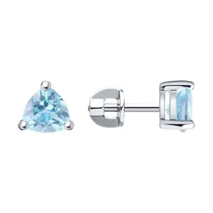 Серьги Sokolov и Diamant серебро 92020041 (Sokolov и Diamant, Россия)