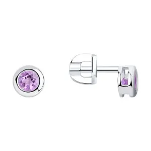 Серьги Sokolov и Diamant серебро 92021085 (Sokolov и Diamant, Россия)