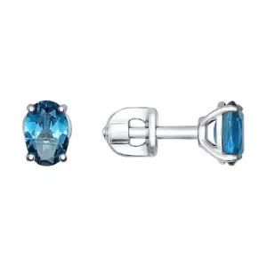 Серьги Sokolov и Diamant серебро 92021091 (Sokolov и Diamant, Россия)