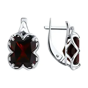 Серьги Sokolov и Diamant серебро 92021364 (Sokolov и Diamant, Россия)