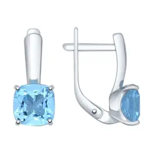 Серьги Sokolov и Diamant серебро 92021398 (Sokolov и Diamant, Россия)