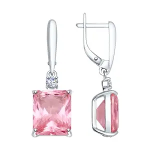Серьги Sokolov и Diamant серебро 92021426 (Sokolov и Diamant, Россия)