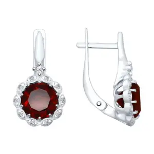 Серьги Sokolov и Diamant серебро 92021712 (Sokolov и Diamant, Россия)