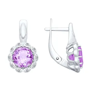 Серьги Sokolov и Diamant серебро 92021735 (Sokolov и Diamant, Россия)