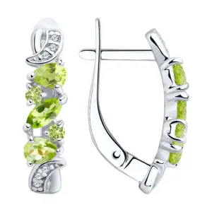 Серьги Sokolov и Diamant серебро 92021780 (Sokolov и Diamant, Россия)