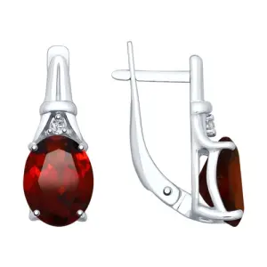 Серьги Sokolov и Diamant серебро 92022025 (Sokolov и Diamant, Россия)