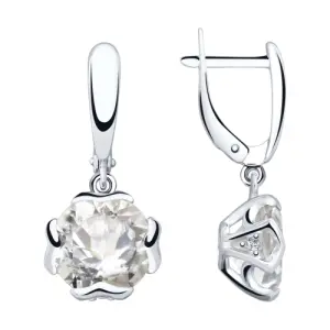 Серьги Sokolov и Diamant серебро 92022046 (Sokolov и Diamant, Россия)