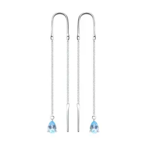 Серьги Sokolov и Diamant серебро 92022153 (Sokolov и Diamant, Россия)