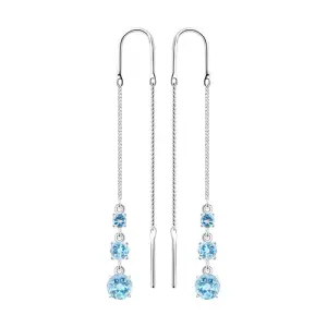 Серьги Sokolov и Diamant серебро 92022165 (Sokolov и Diamant, Россия)
