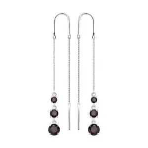 Серьги Sokolov и Diamant серебро 92022166 (Sokolov и Diamant, Россия)