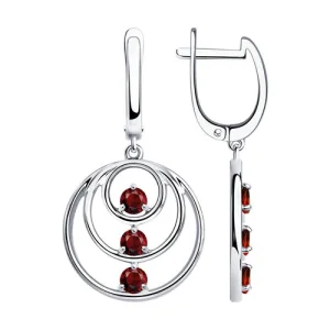 Серьги Sokolov и Diamant серебро 92022270 (Sokolov и Diamant, Россия)