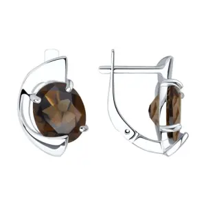 Серьги Sokolov и Diamant серебро 92022333 (Sokolov и Diamant, Россия)