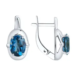 Серьги Sokolov и Diamant серебро 92022368 (Sokolov и Diamant, Россия)