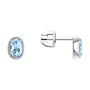 Серьги Sokolov и Diamant серебро 92022543 (Sokolov и Diamant, Россия)
