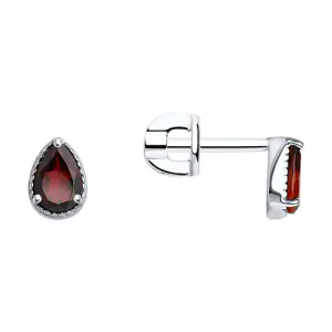 Серьги Sokolov и Diamant серебро 92022550 (Sokolov и Diamant, Россия)