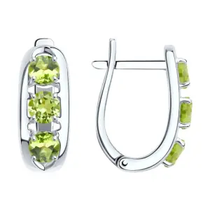 Серьги Sokolov и Diamant серебро 92022570 (Sokolov и Diamant, Россия)