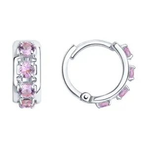 Серьги SOKOLOV серебро 92022583 (Sokolov и Diamant, Россия)