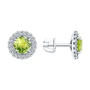 Серьги Sokolov и Diamant серебро 92022791 (Sokolov и Diamant, Россия)