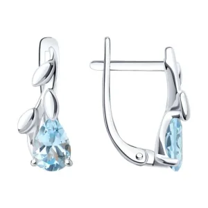 Серьги Sokolov и Diamant серебро 92022845 (Sokolov и Diamant, Россия)