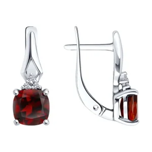 Серьги Sokolov и Diamant серебро 92022924 (Sokolov и Diamant, Россия)