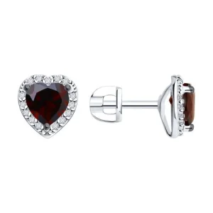Серьги Sokolov и Diamant серебро 92022925 (Sokolov и Diamant, Россия)