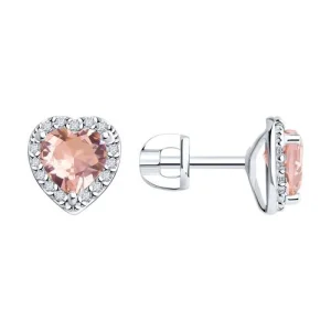 Серьги Sokolov и Diamant серебро 92022926 (Sokolov и Diamant, Россия)