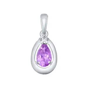 Подвеска Sokolov и Diamant серебро 92030361 (Sokolov и Diamant, Россия)