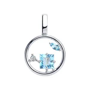 Подвеска Sokolov и Diamant серебро 92030578 (Sokolov и Diamant, Россия)