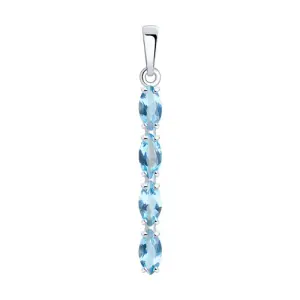 Подвеска Sokolov и Diamant серебро 92030594 (Sokolov и Diamant, Россия)