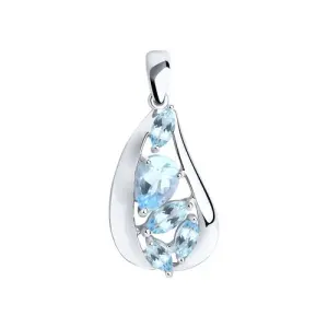 Подвеска Sokolov и Diamant серебро 92030673 (Sokolov и Diamant, Россия)