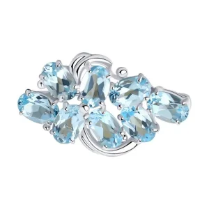 Брошь Sokolov и Diamant серебро 92040029 (Sokolov и Diamant, Россия)