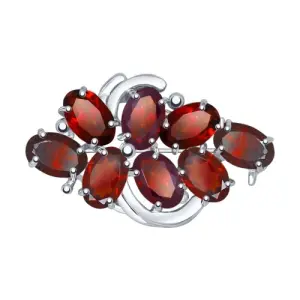 Брошь Sokolov и Diamant серебро 92040030 (Sokolov и Diamant, Россия)