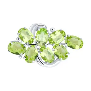 Брошь Sokolov и Diamant серебро 92040031 (Sokolov и Diamant, Россия)