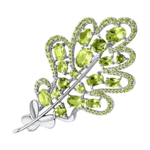 Брошь Sokolov и Diamant серебро 92040096 (Sokolov и Diamant, Россия)