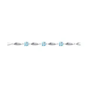 Браслет Sokolov и Diamant серебро 92050118 (Sokolov и Diamant, Россия)
