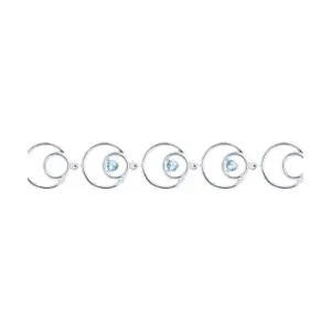 Браслет Sokolov и Diamant серебро 92050128 (Sokolov и Diamant, Россия)