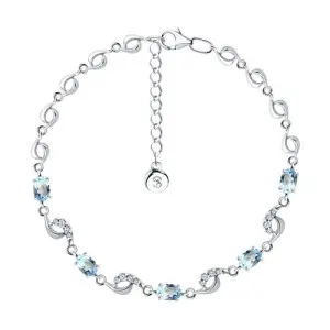 Браслет Sokolov и Diamant серебро 92050163 (Sokolov и Diamant, Россия)