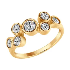 Кольцо Sokolov и Diamant серебро 93010691 (Sokolov и Diamant, Россия)