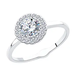 Кольцо Sokolov и Diamant серебро 94-110-00600-1 (Sokolov и Diamant, Россия)