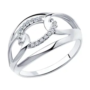 Кольцо Sokolov и Diamant серебро 94-110-00701-1 (Sokolov и Diamant, Россия)