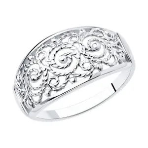 Кольцо Sokolov и Diamant серебро 94-110-00706-1 (Sokolov и Diamant, Россия)
