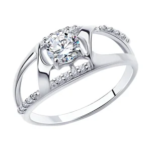 Кольцо Sokolov и Diamant серебро 94-110-00733-1 (Sokolov и Diamant, Россия)