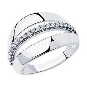 Кольцо Sokolov и Diamant серебро 94-110-00997-1 (Sokolov и Diamant, Россия)