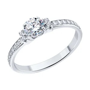 Кольцо Sokolov и Diamant серебро 94-110-01556-1 (Sokolov и Diamant, Россия)