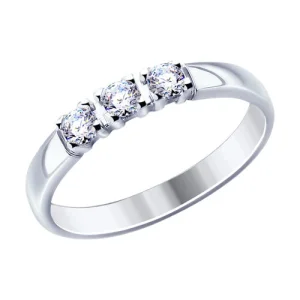 Кольцо Sokolov и Diamant серебро 94-110-01638-1 (Sokolov и Diamant, Россия)